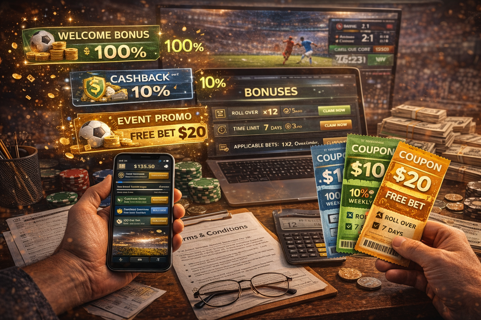 Khuyến mãi và điều kiện cá cược